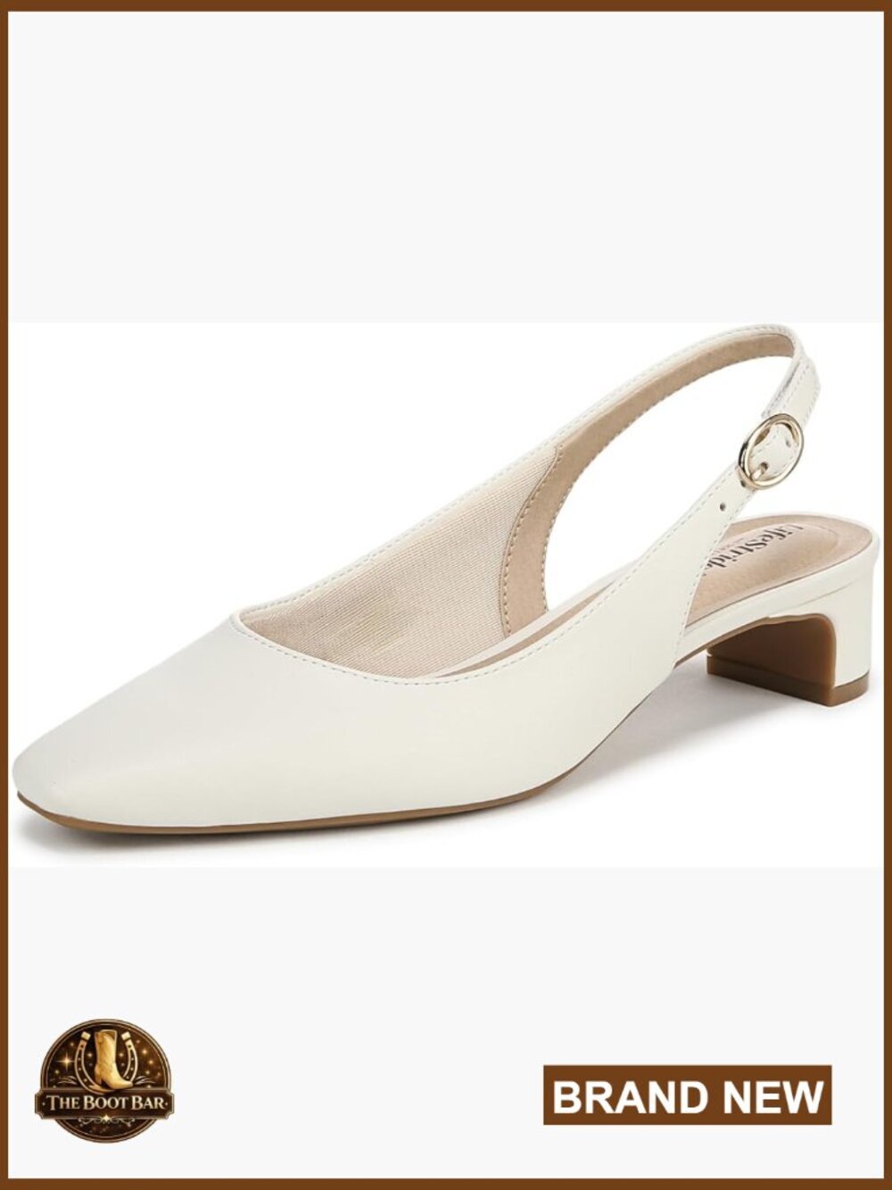 Slingback Block Heel Pump with Comfort Technology